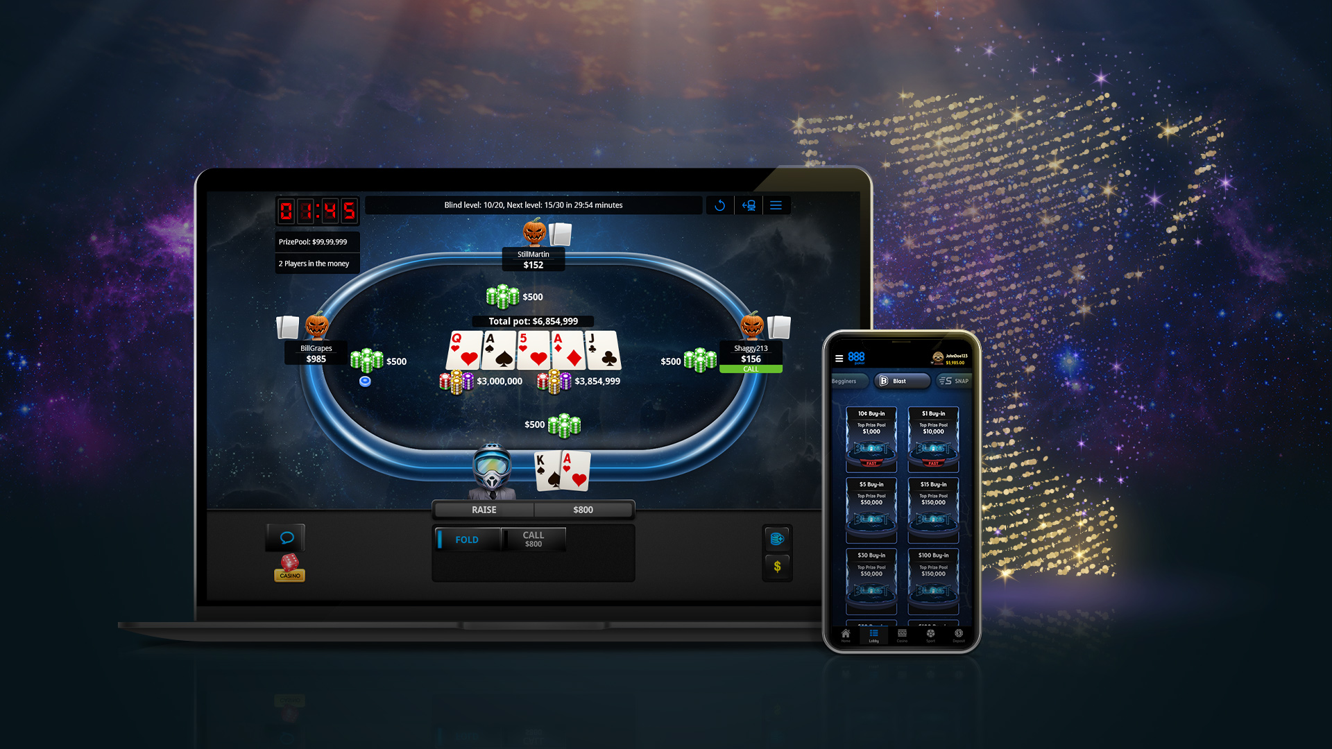 Переглянути інструкції з установки 888poker